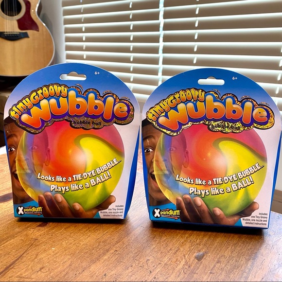 Other - Tiny Groovy Wubble Bubble Ball (2 Rainbow)